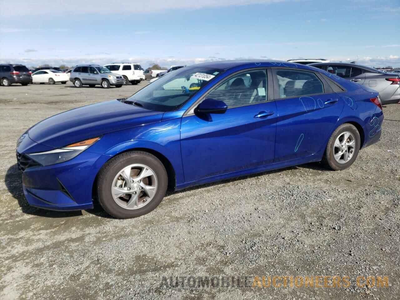 5NPLL4AG5MH015495 HYUNDAI ELANTRA 2021