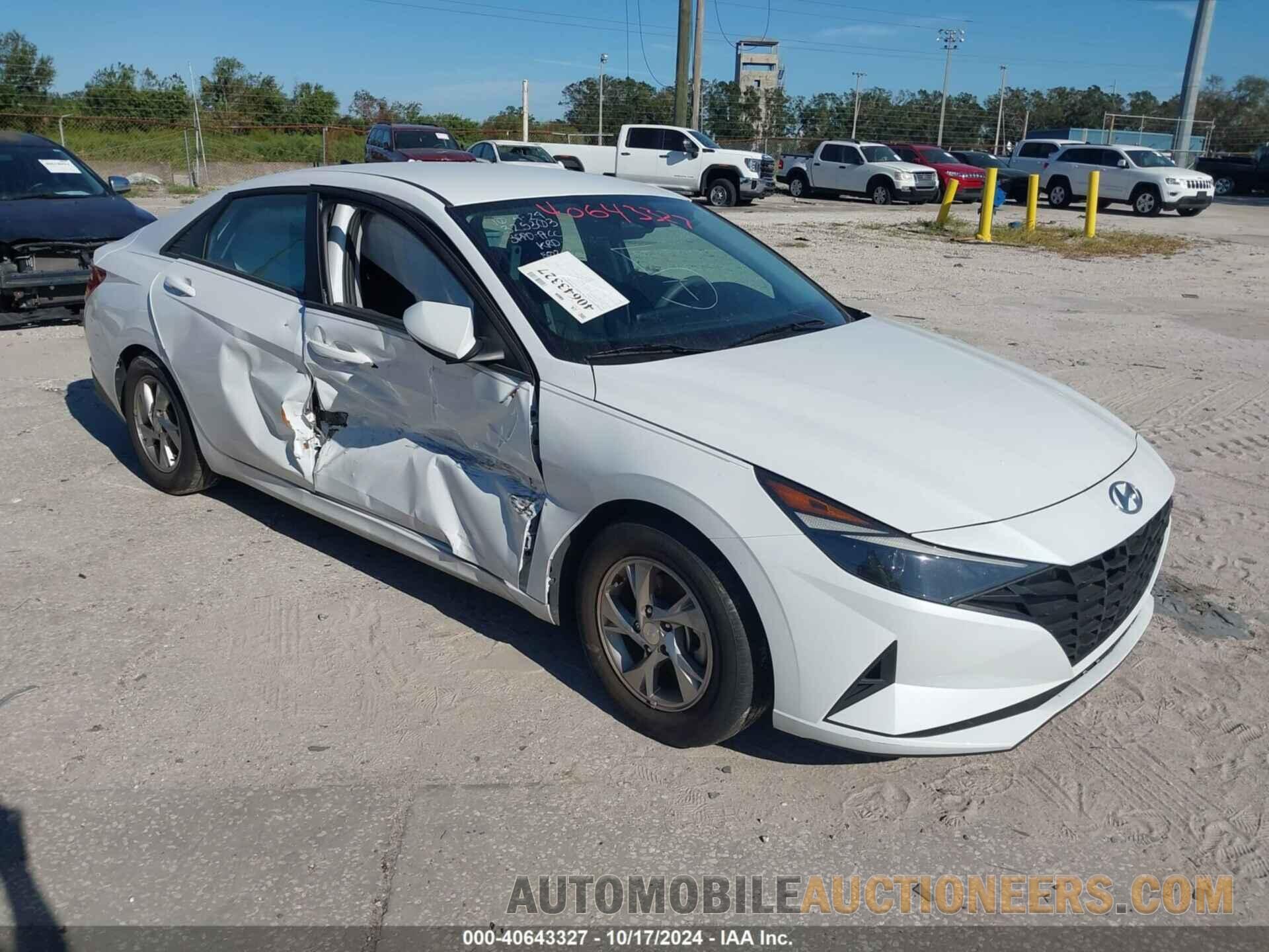 5NPLL4AG5MH022012 HYUNDAI ELANTRA 2021