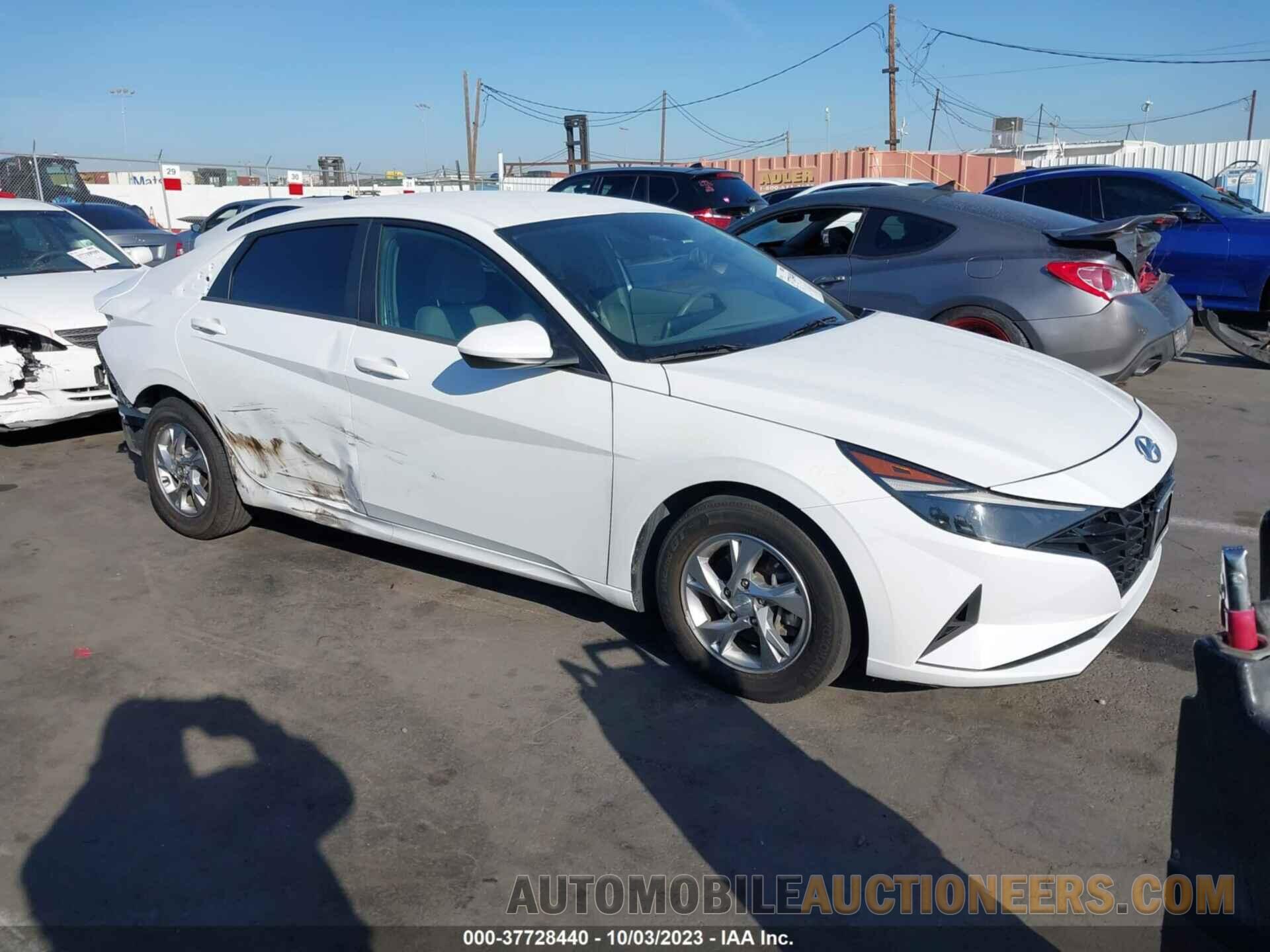 5NPLL4AG5MH033057 HYUNDAI ELANTRA 2021