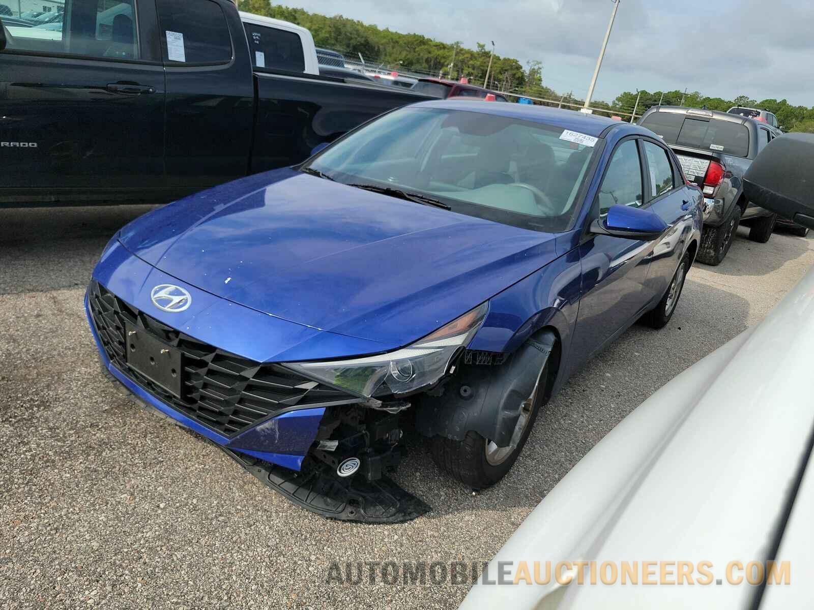 5NPLL4AG5MH041319 Hyundai Elantra 2021