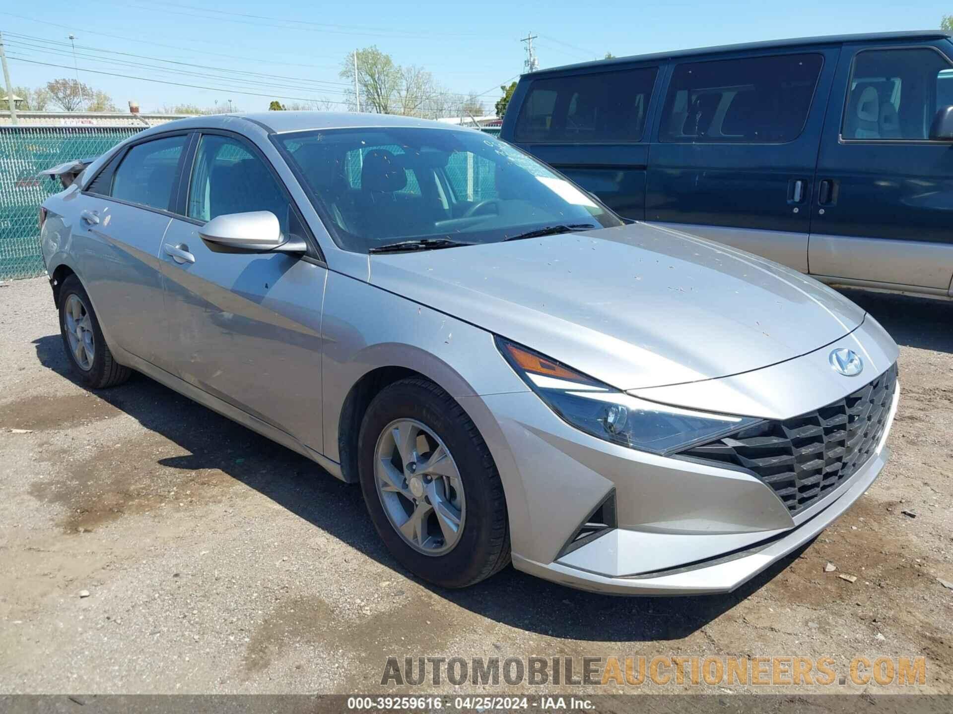 5NPLL4AG5MH051509 HYUNDAI ELANTRA 2021