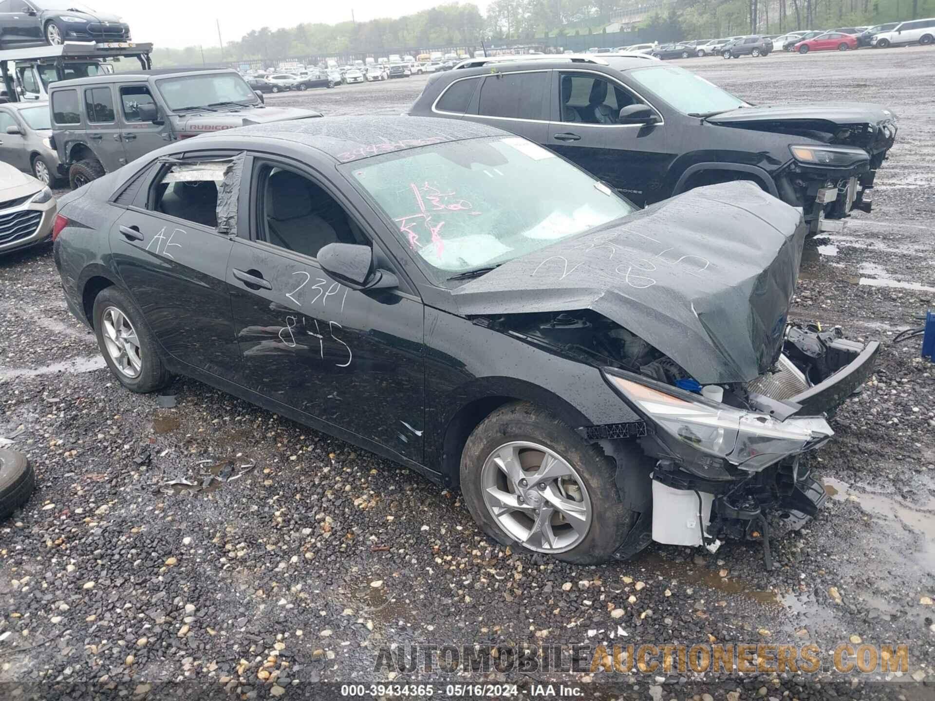 5NPLL4AG6MH037750 HYUNDAI ELANTRA 2021