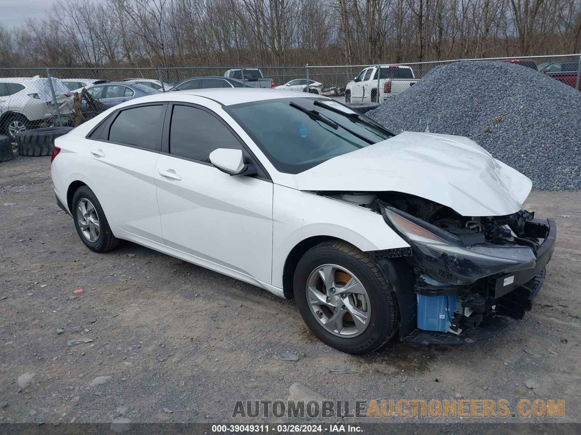 5NPLL4AG6MH050255 HYUNDAI ELANTRA 2021