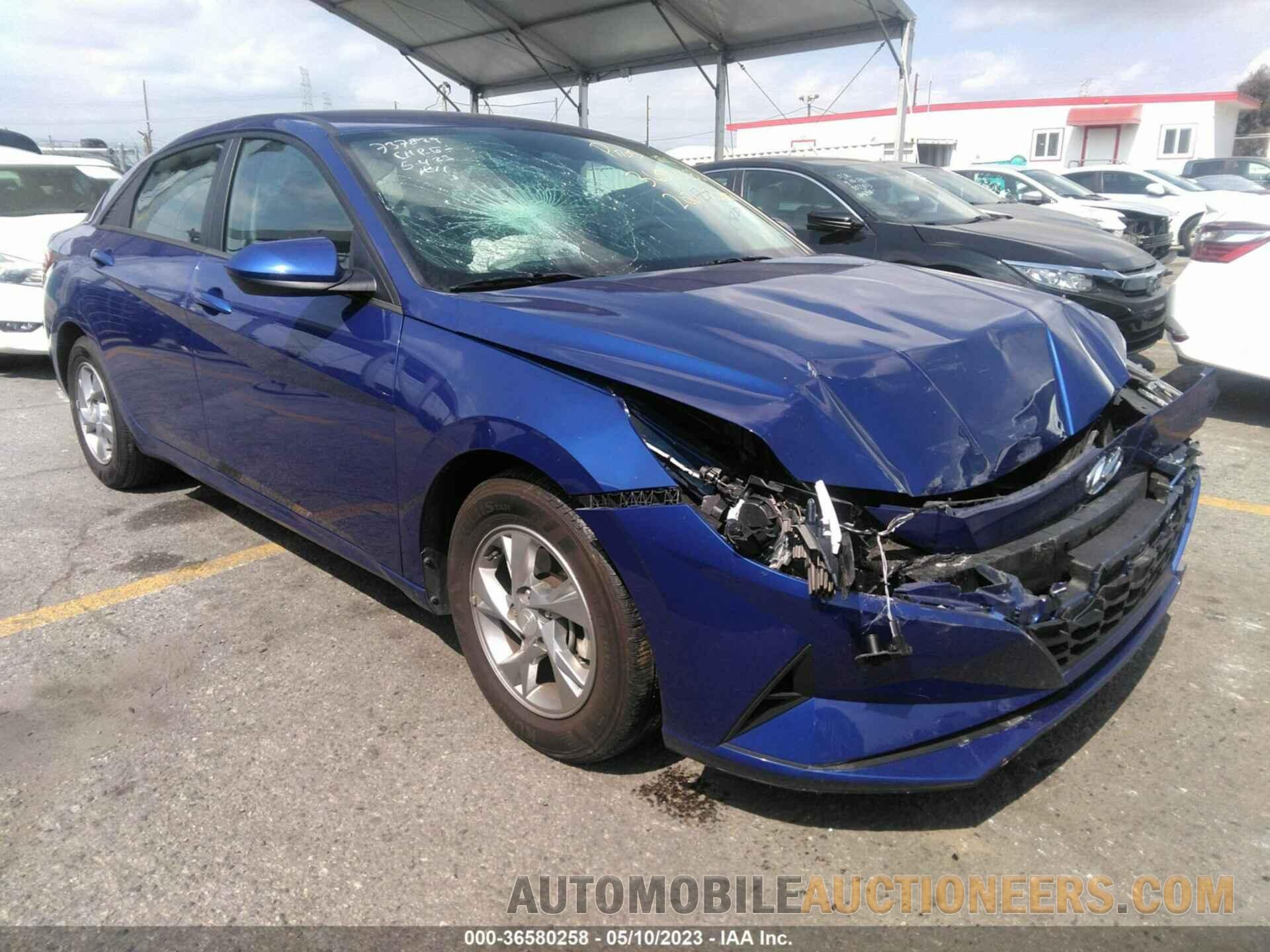 5NPLL4AG6MH052118 HYUNDAI ELANTRA 2021