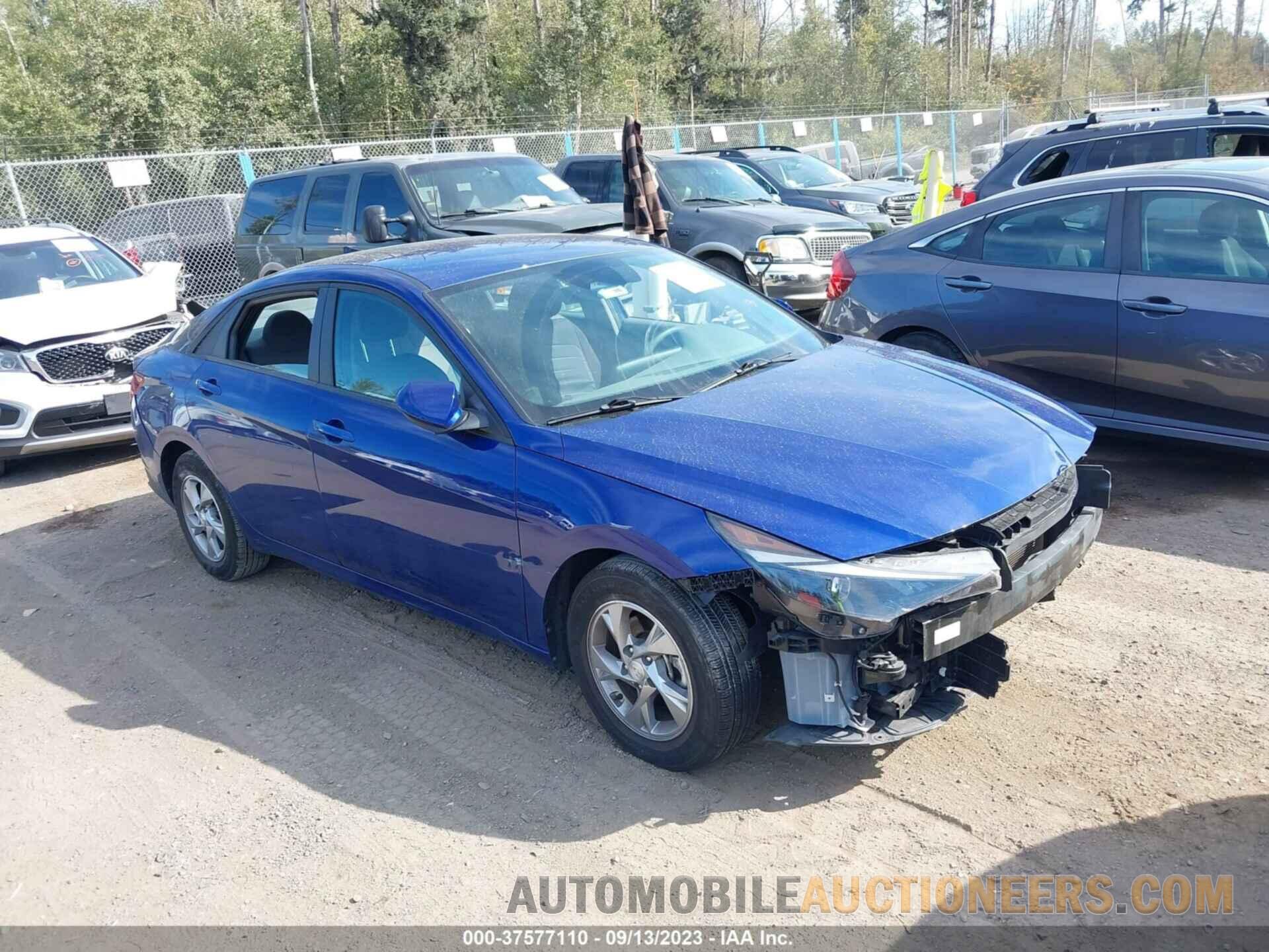 5NPLL4AG6MH052619 HYUNDAI ELANTRA 2021