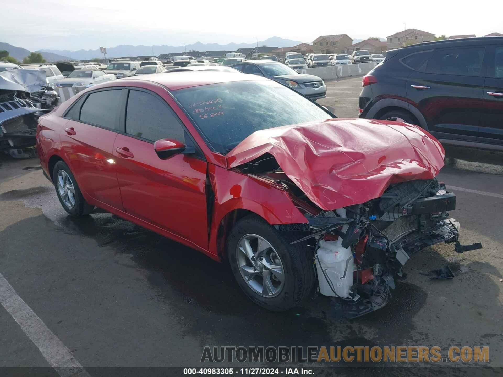 5NPLL4AG7MH012467 HYUNDAI ELANTRA 2021