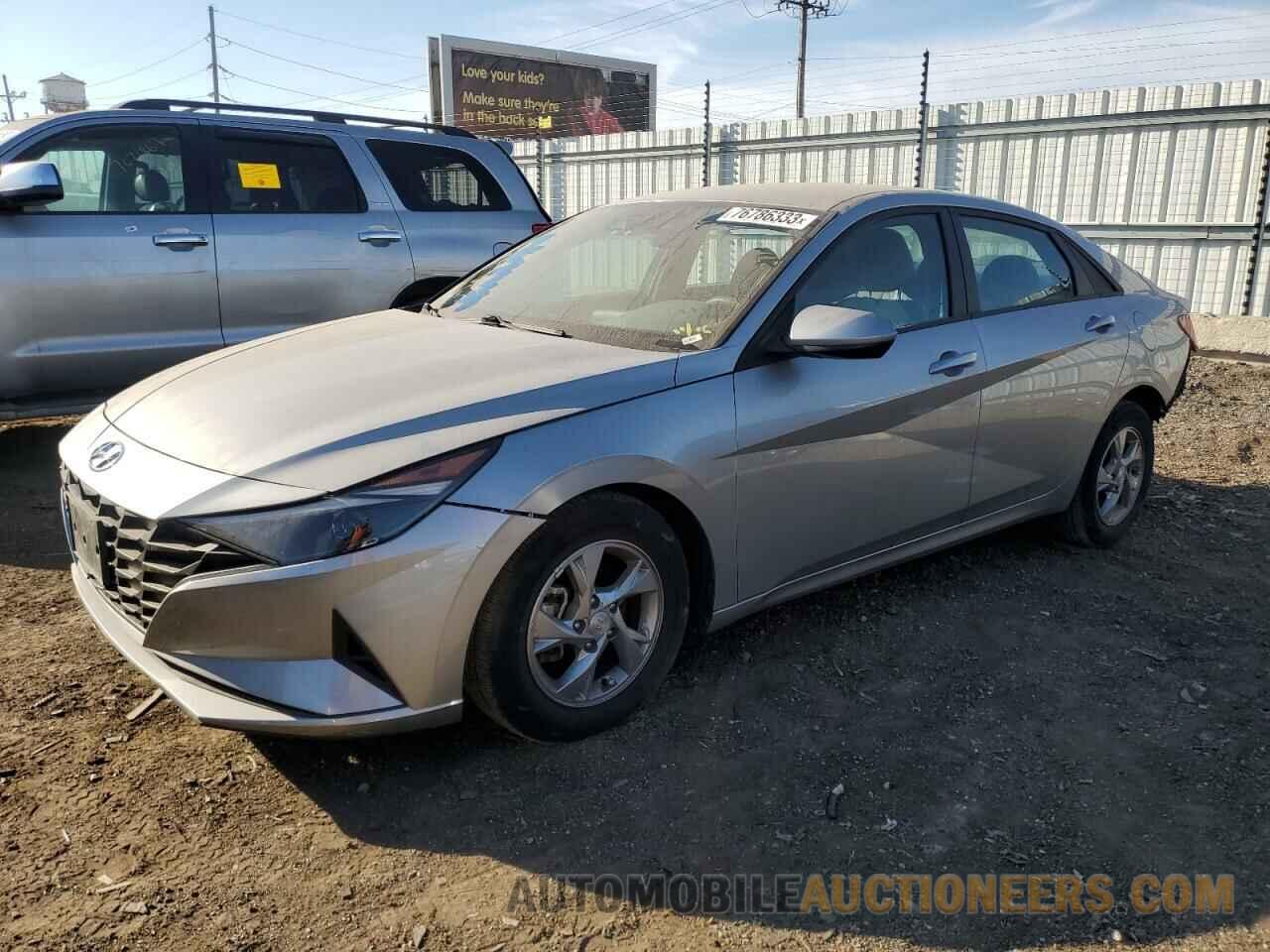 5NPLL4AG7MH016521 HYUNDAI ELANTRA 2021