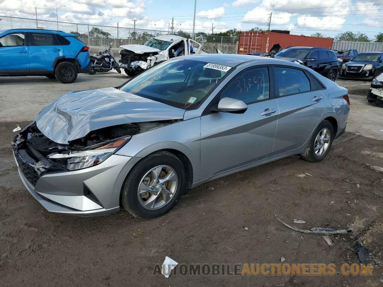 5NPLL4AG7MH020150 HYUNDAI ELANTRA 2021