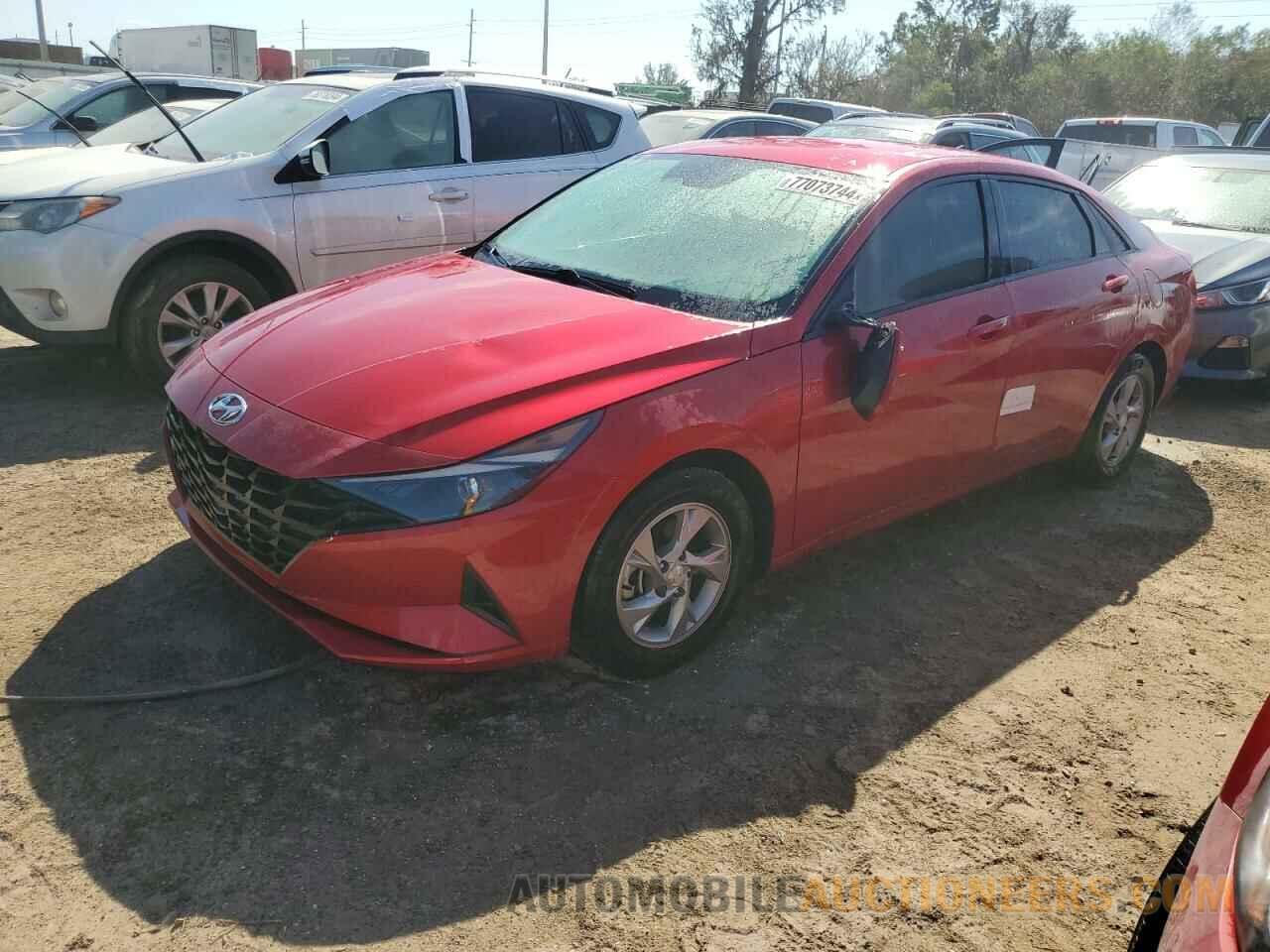 5NPLL4AG7MH021038 HYUNDAI ELANTRA 2021