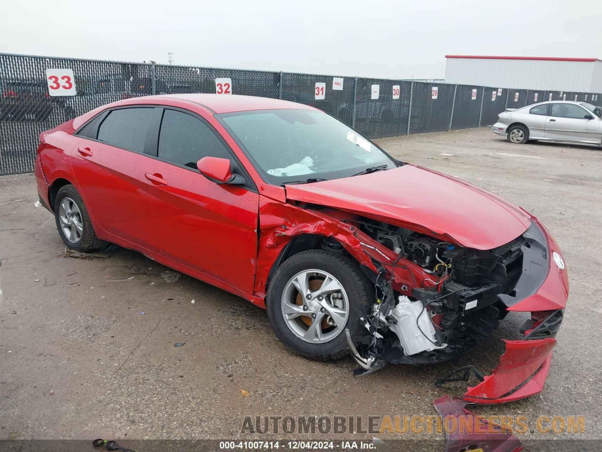 5NPLL4AG7MH023257 HYUNDAI ELANTRA 2021