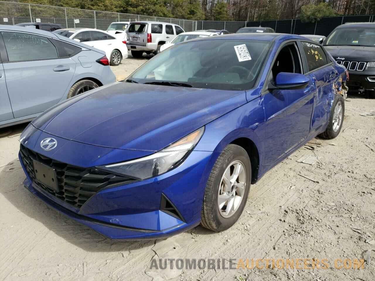 5NPLL4AG7MH035943 HYUNDAI ELANTRA 2021