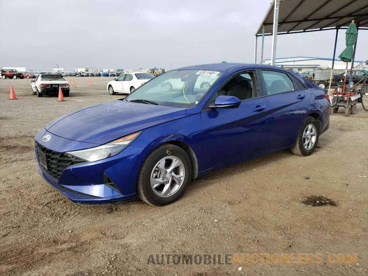 5NPLL4AG7MH037627 HYUNDAI ELANTRA 2021