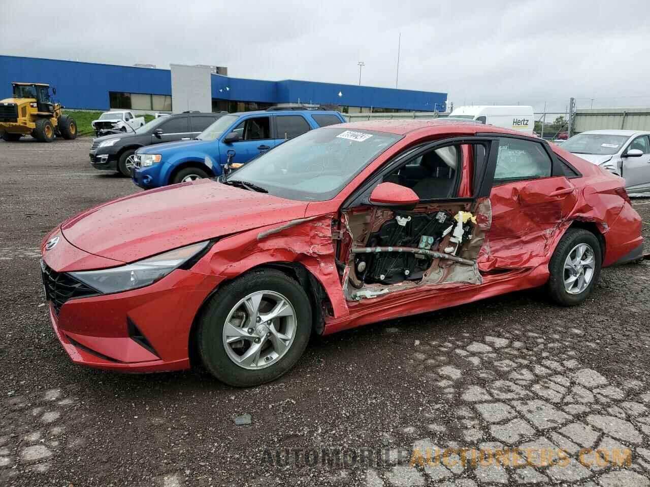 5NPLL4AG7MH037823 HYUNDAI ELANTRA 2021