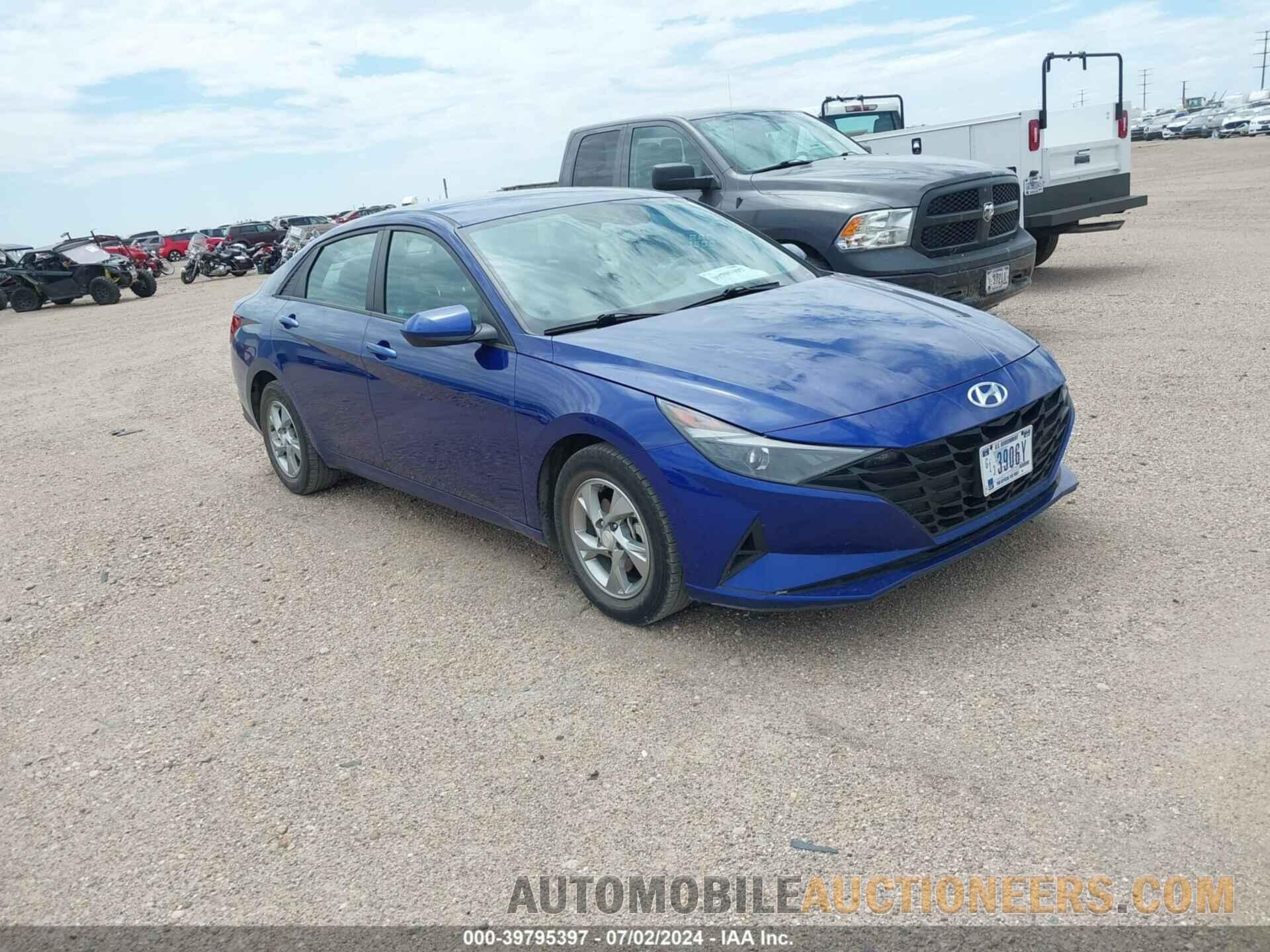 5NPLL4AG7MH046540 HYUNDAI ELANTRA 2021