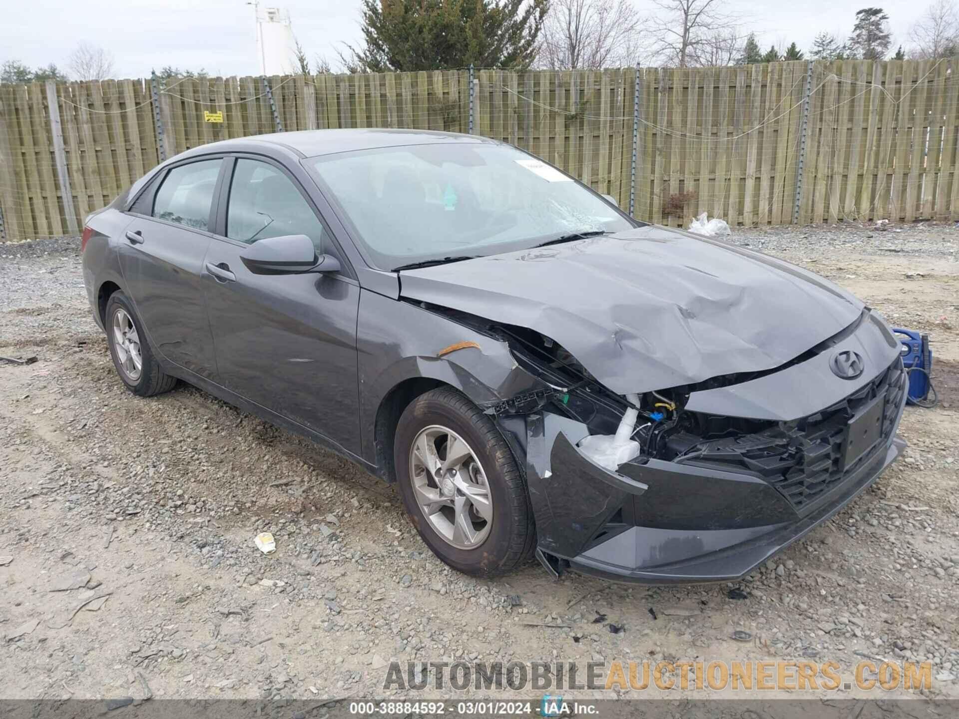 5NPLL4AG8MH035286 HYUNDAI ELANTRA 2021