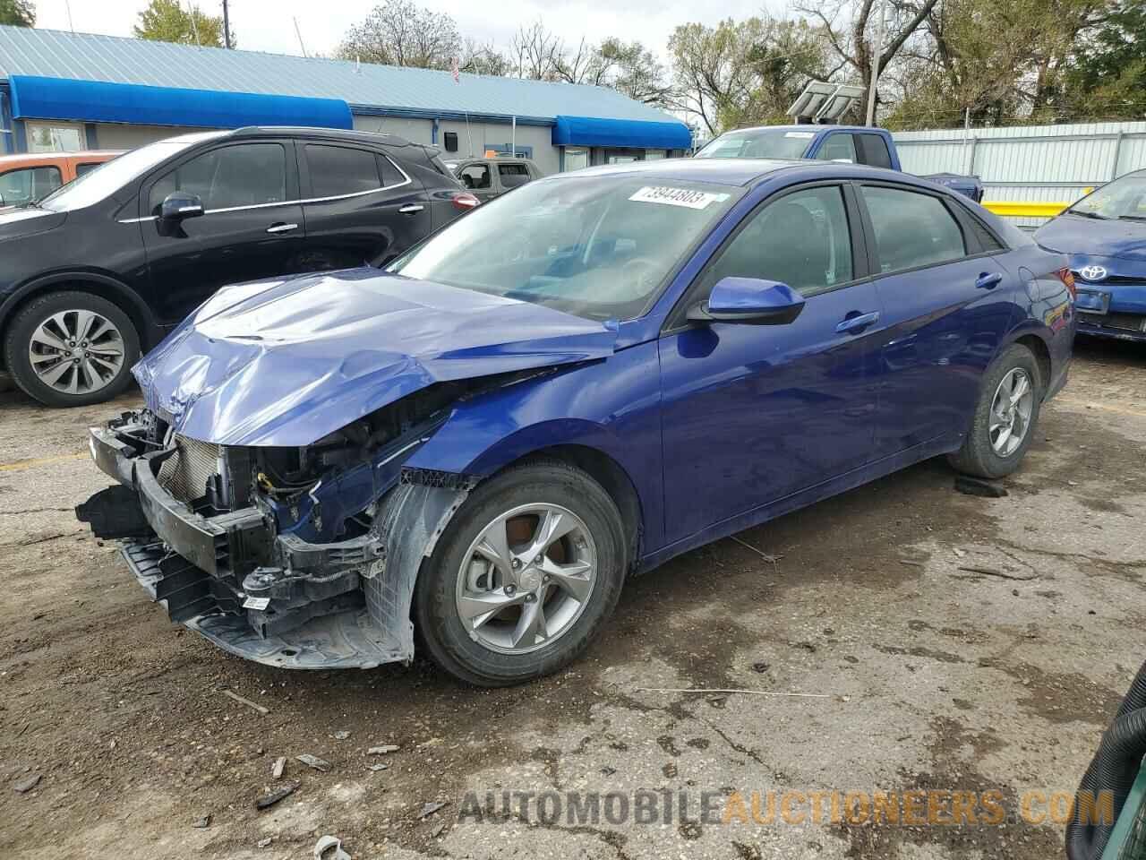 5NPLL4AG8MH037930 HYUNDAI ELANTRA 2021