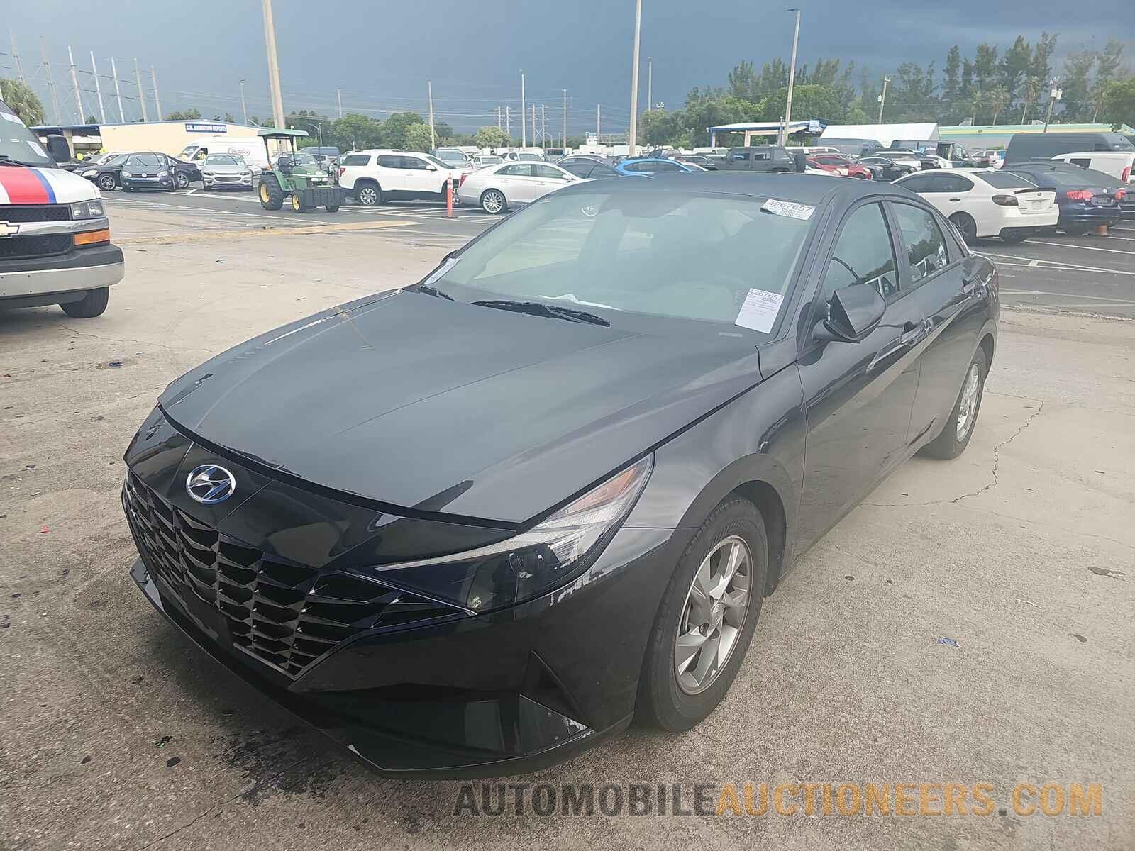 5NPLL4AG9MH013376 Hyundai Elantra 2021