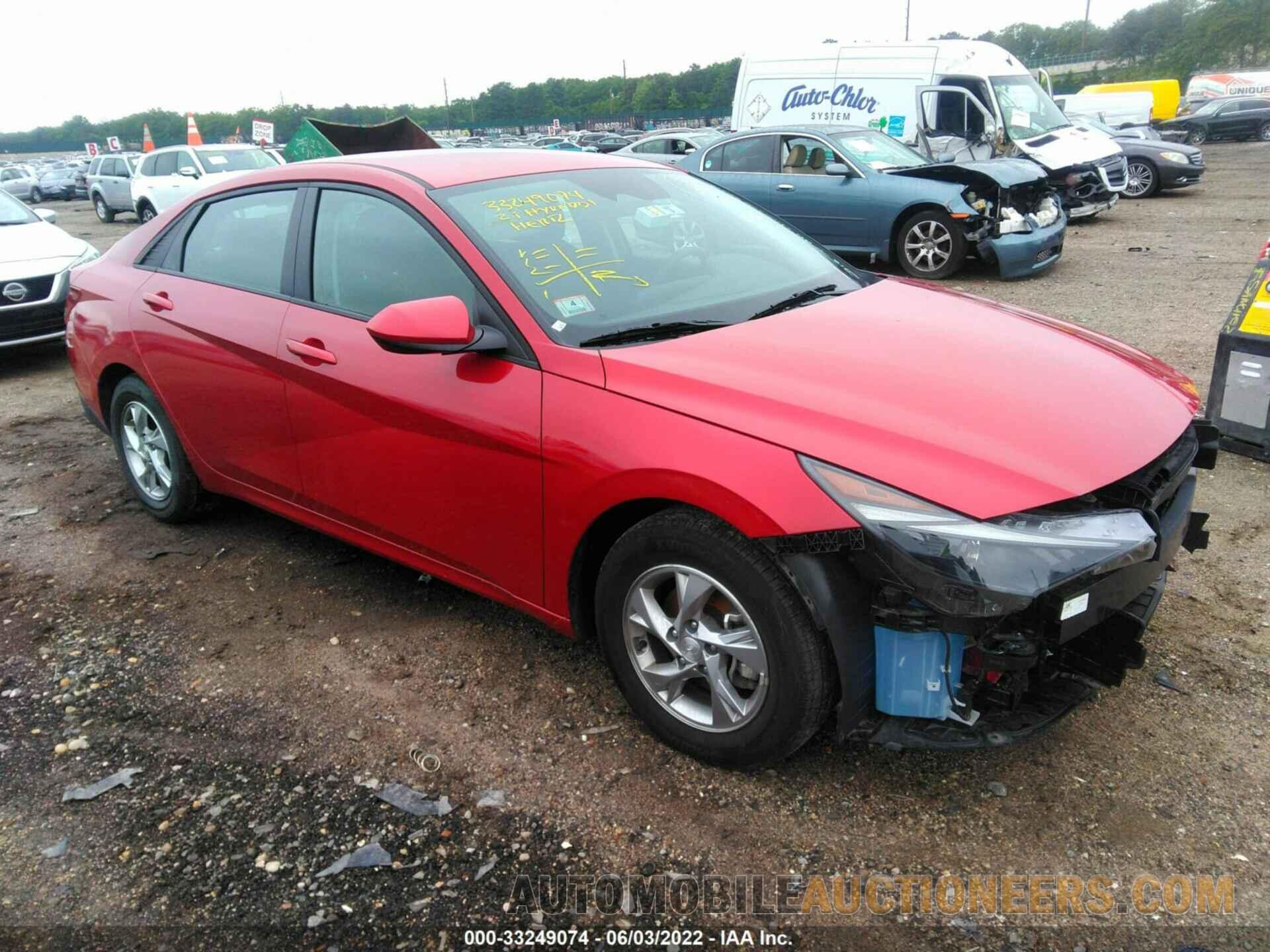 5NPLL4AG9MH037368 HYUNDAI ELANTRA 2021