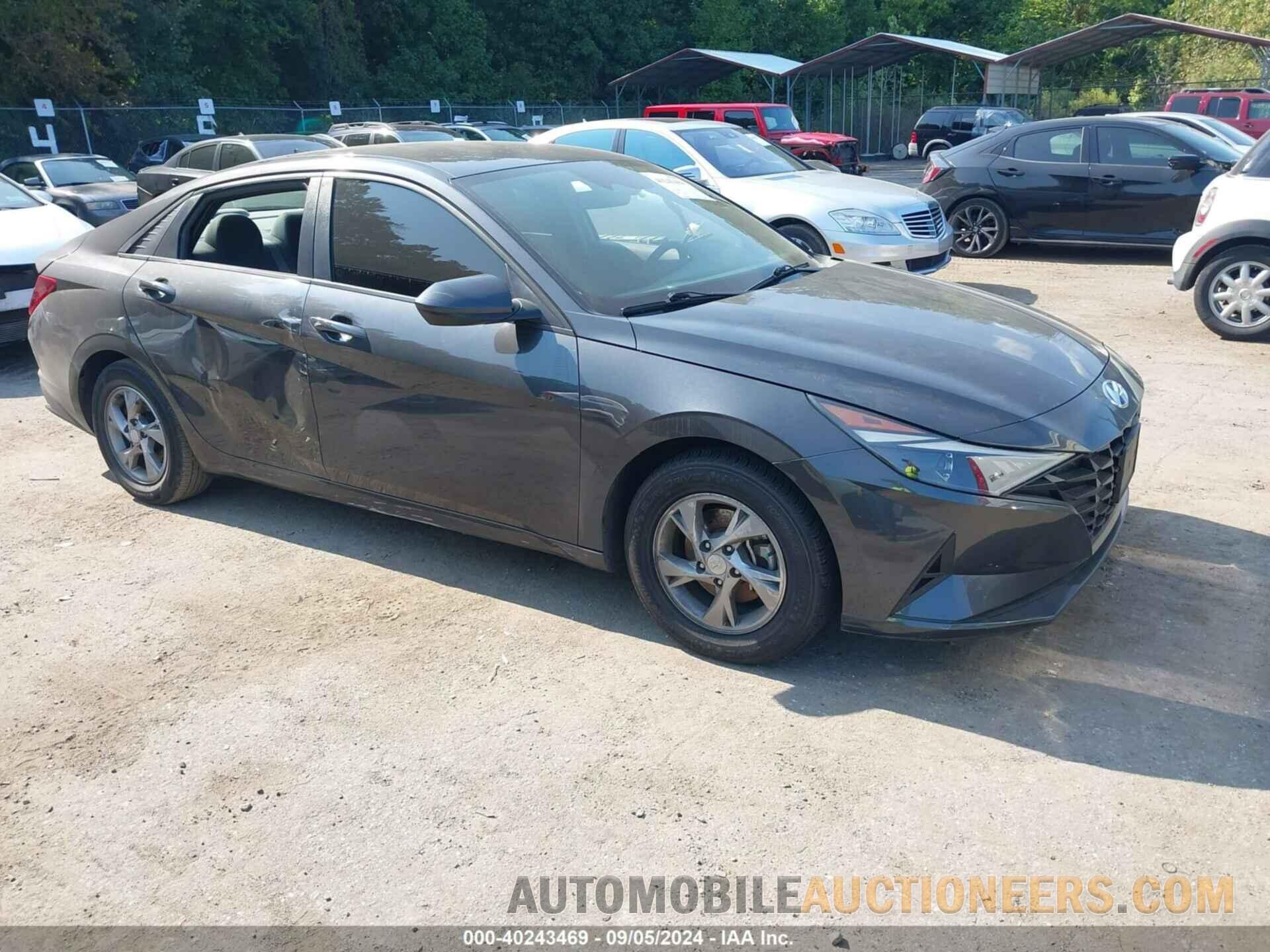 5NPLL4AG9MH040707 HYUNDAI ELANTRA 2021