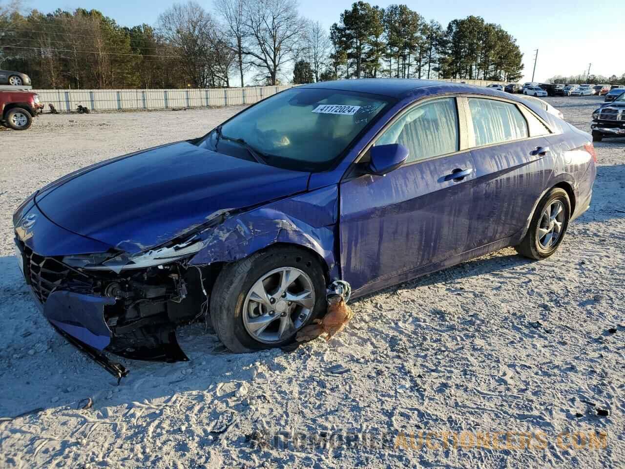 5NPLL4AG9MH043493 HYUNDAI ELANTRA 2021