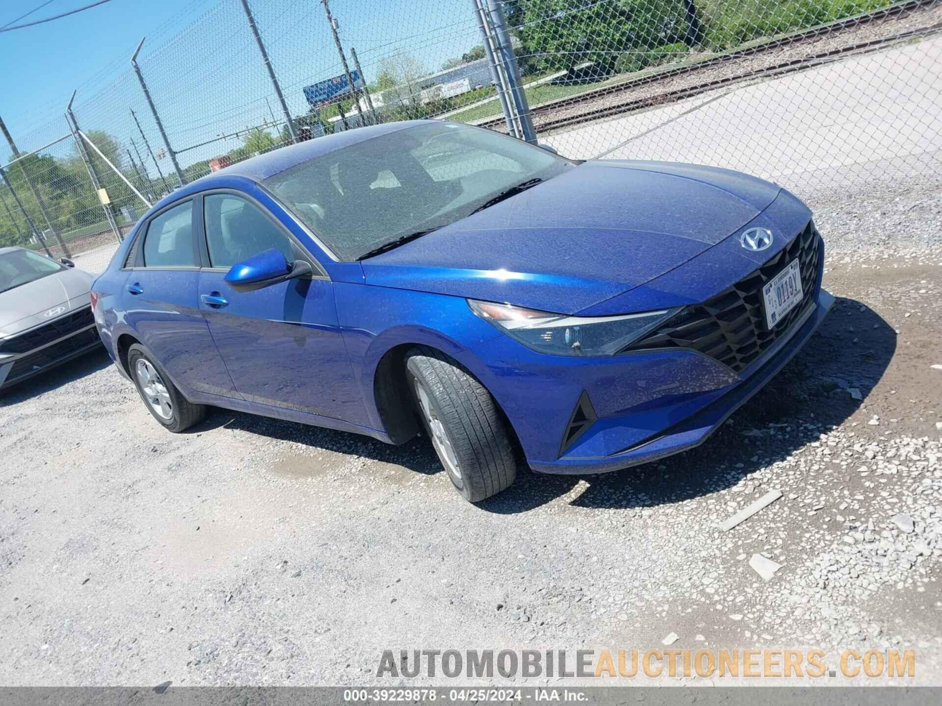 5NPLL4AG9MH043834 HYUNDAI ELANTRA 2021