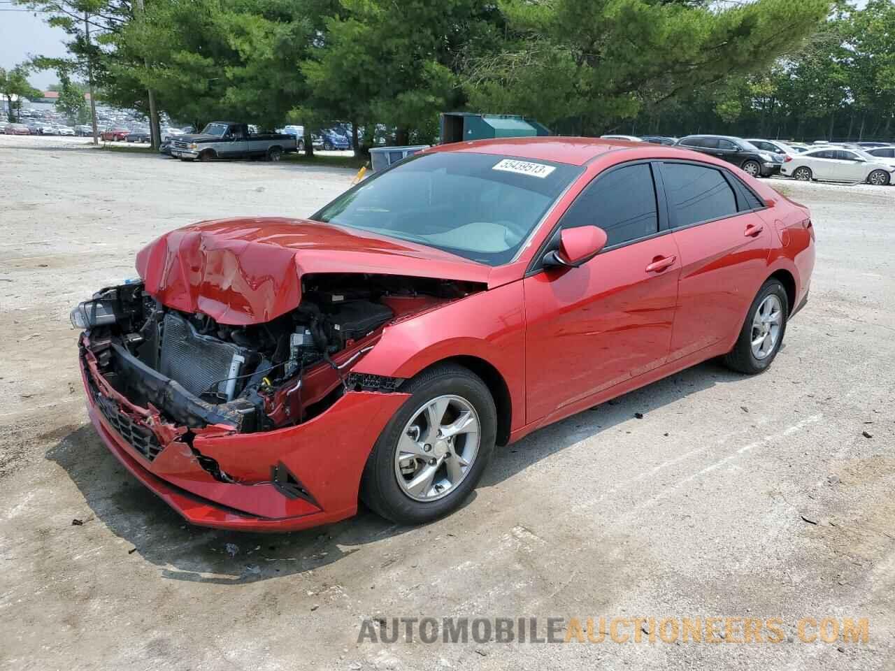 5NPLL4AG9NH053894 HYUNDAI ELANTRA 2022