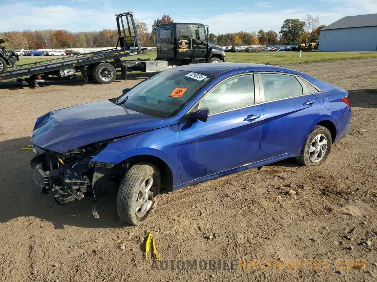 5NPLL4AG9NH074647 HYUNDAI ELANTRA 2022