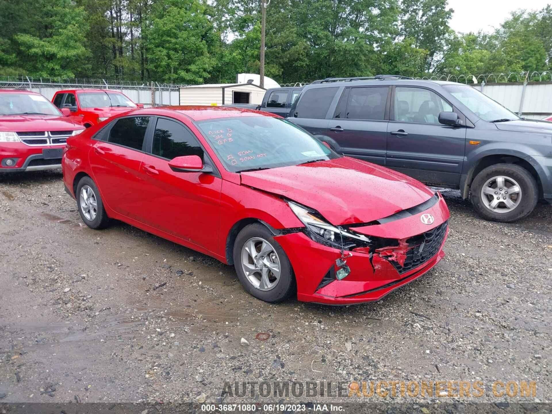 5NPLL4AGXMH014830 HYUNDAI ELANTRA 2021