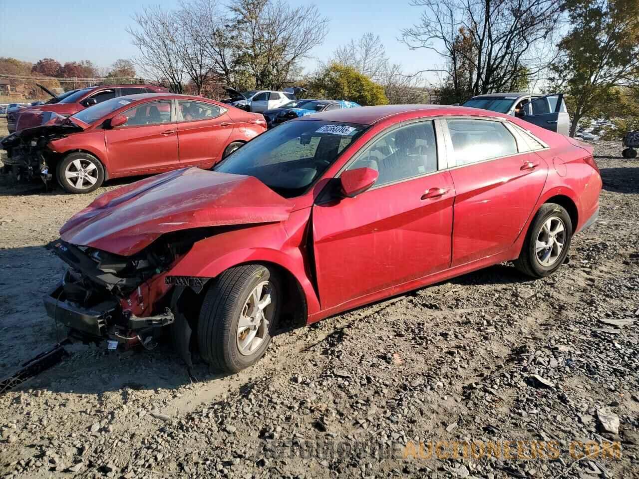 5NPLL4AGXMH023334 HYUNDAI ELANTRA 2021