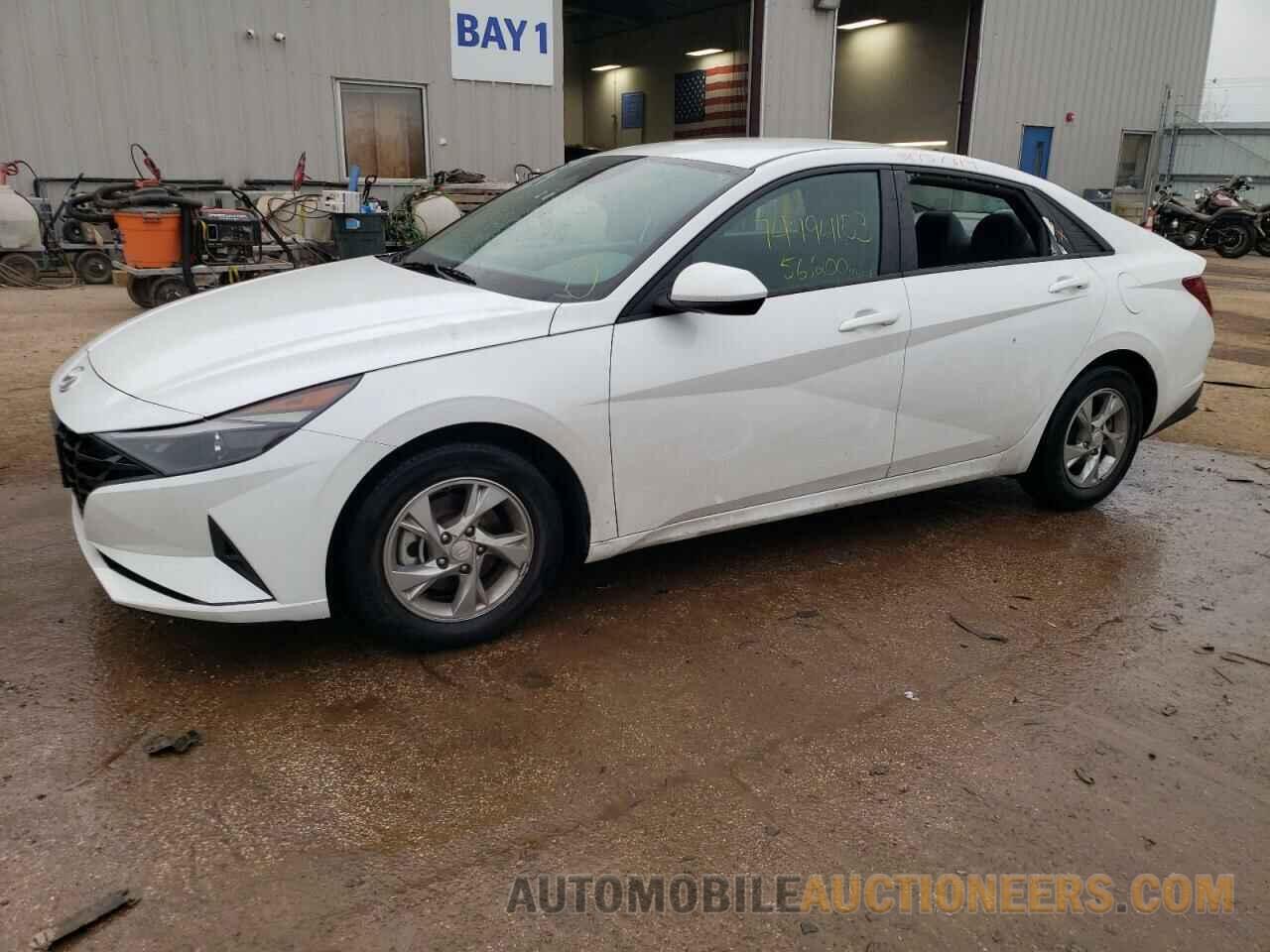 5NPLL4AGXMH047519 HYUNDAI ELANTRA 2021