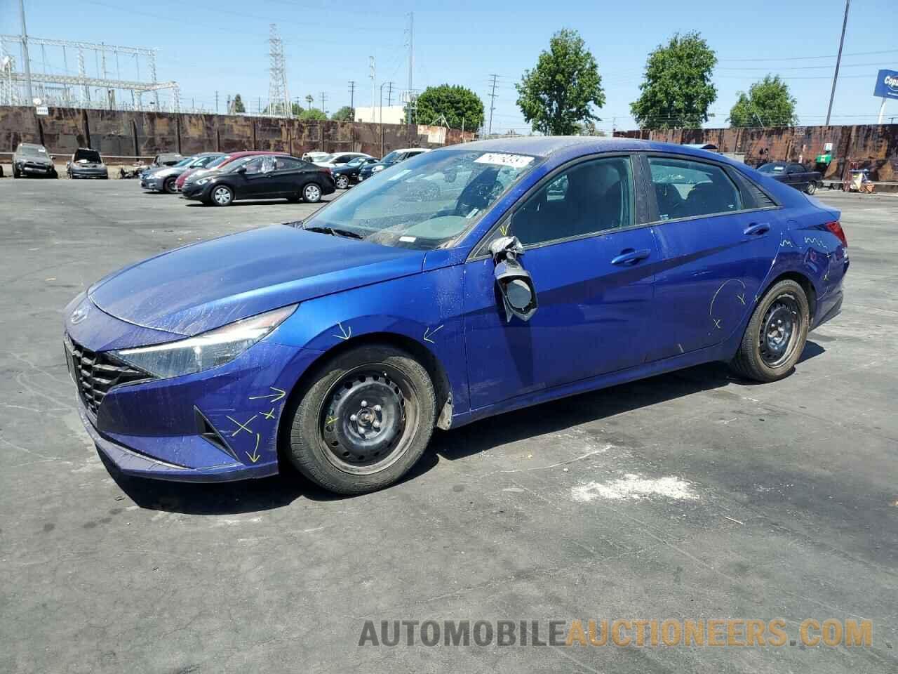 5NPLM4AG6MH030343 HYUNDAI ELANTRA 2021