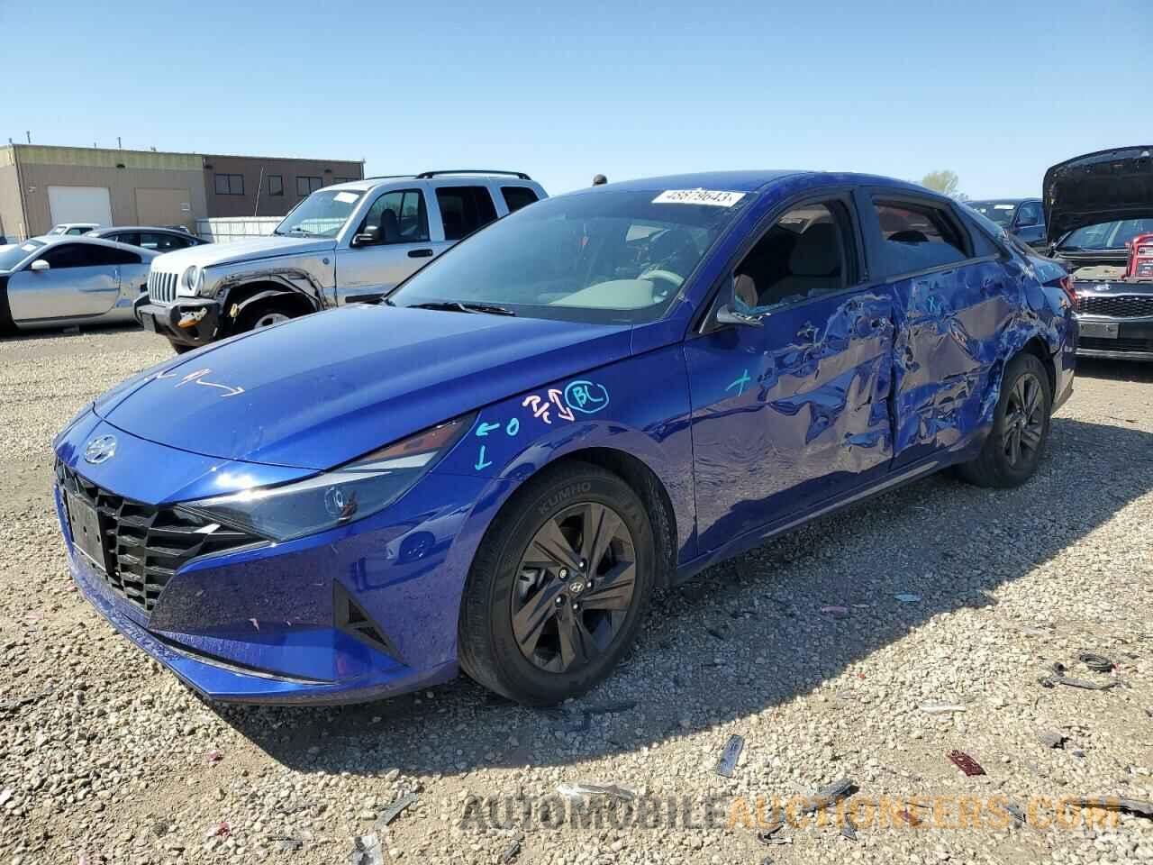 5NPLM4AG7MH035972 HYUNDAI ELANTRA 2021