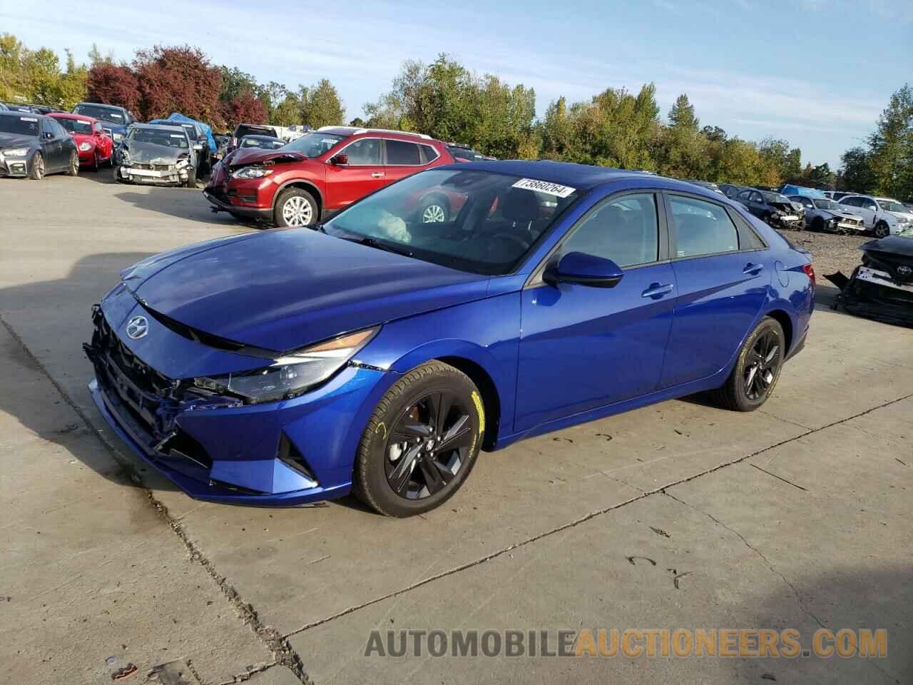 5NPLM4AG8NH081876 HYUNDAI ELANTRA 2022