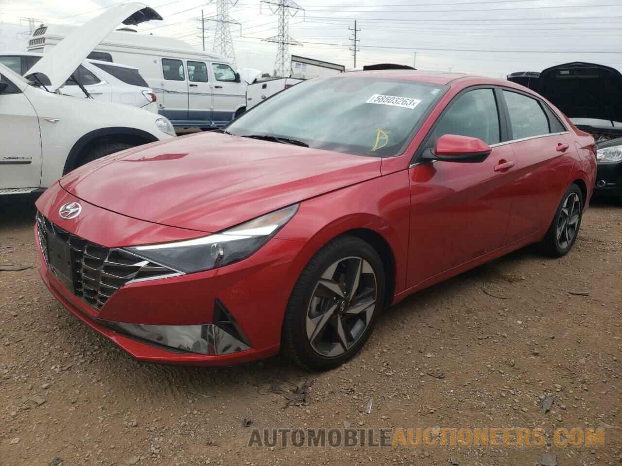 5NPLN4AG0NH067550 HYUNDAI ELANTRA 2022