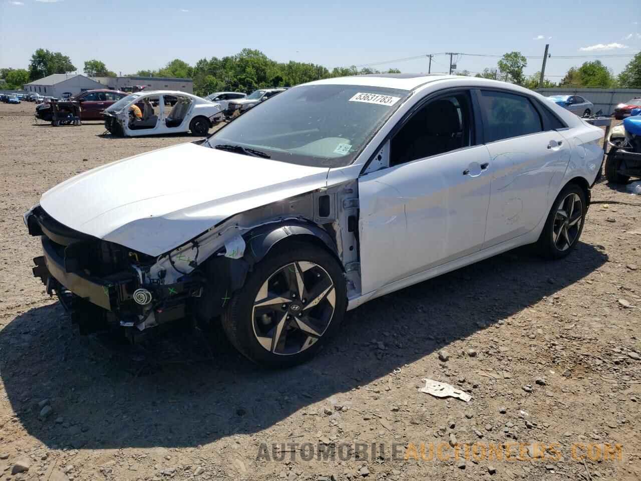 5NPLN4AG1MH027640 HYUNDAI ELANTRA 2021