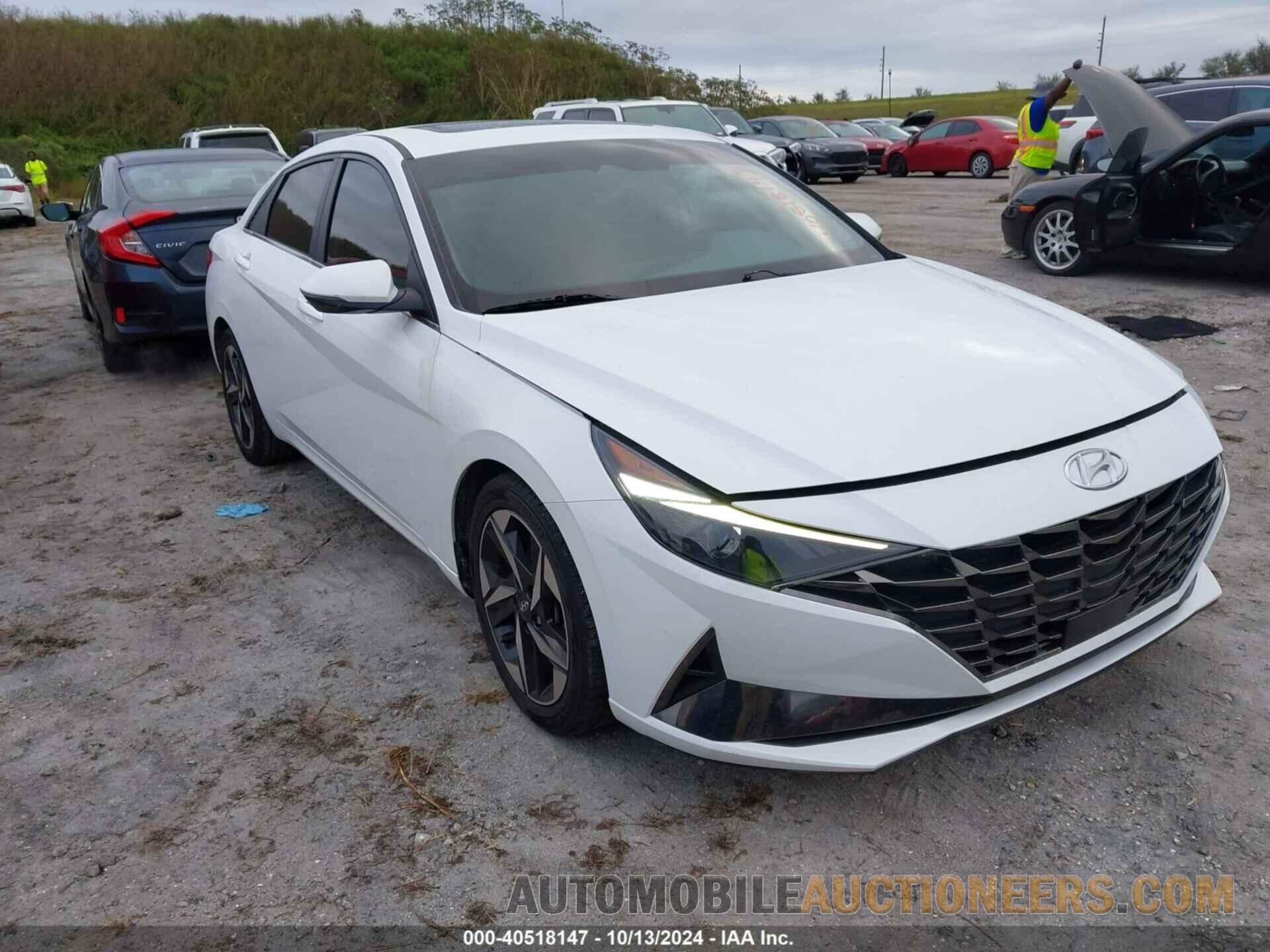 5NPLN4AG2NH082017 HYUNDAI ELANTRA 2022