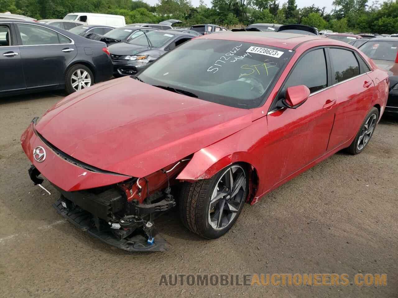 5NPLN4AG3MH005798 HYUNDAI ELANTRA 2021