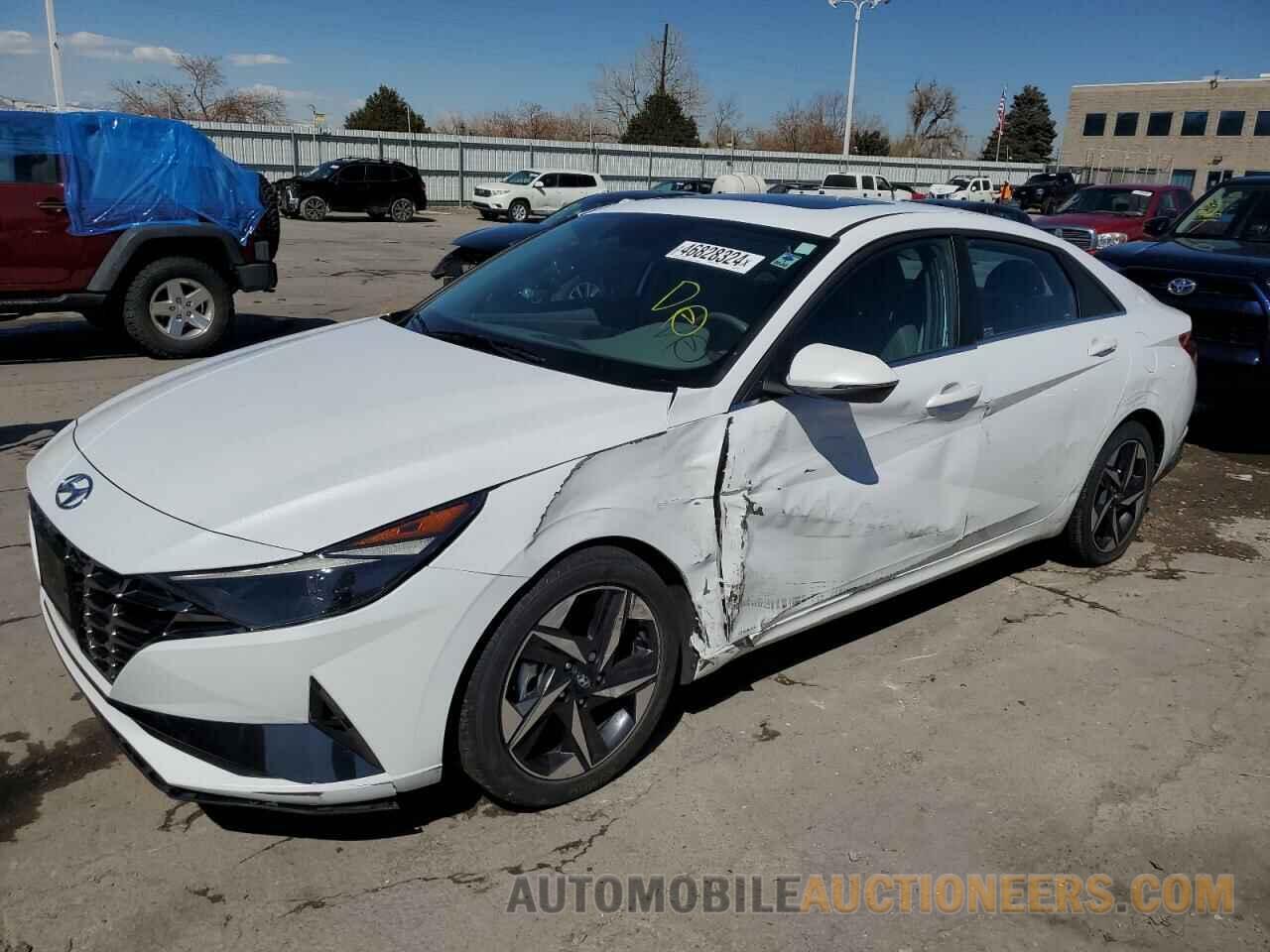 5NPLN4AG4MH020407 HYUNDAI ELANTRA 2021