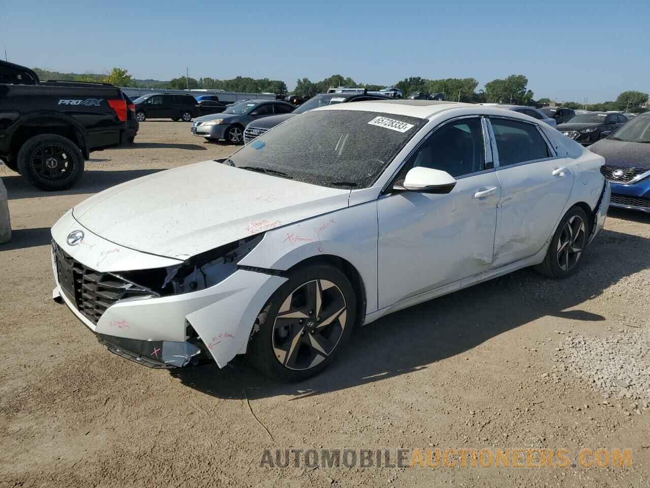 5NPLN4AG6NH064183 HYUNDAI ELANTRA 2022