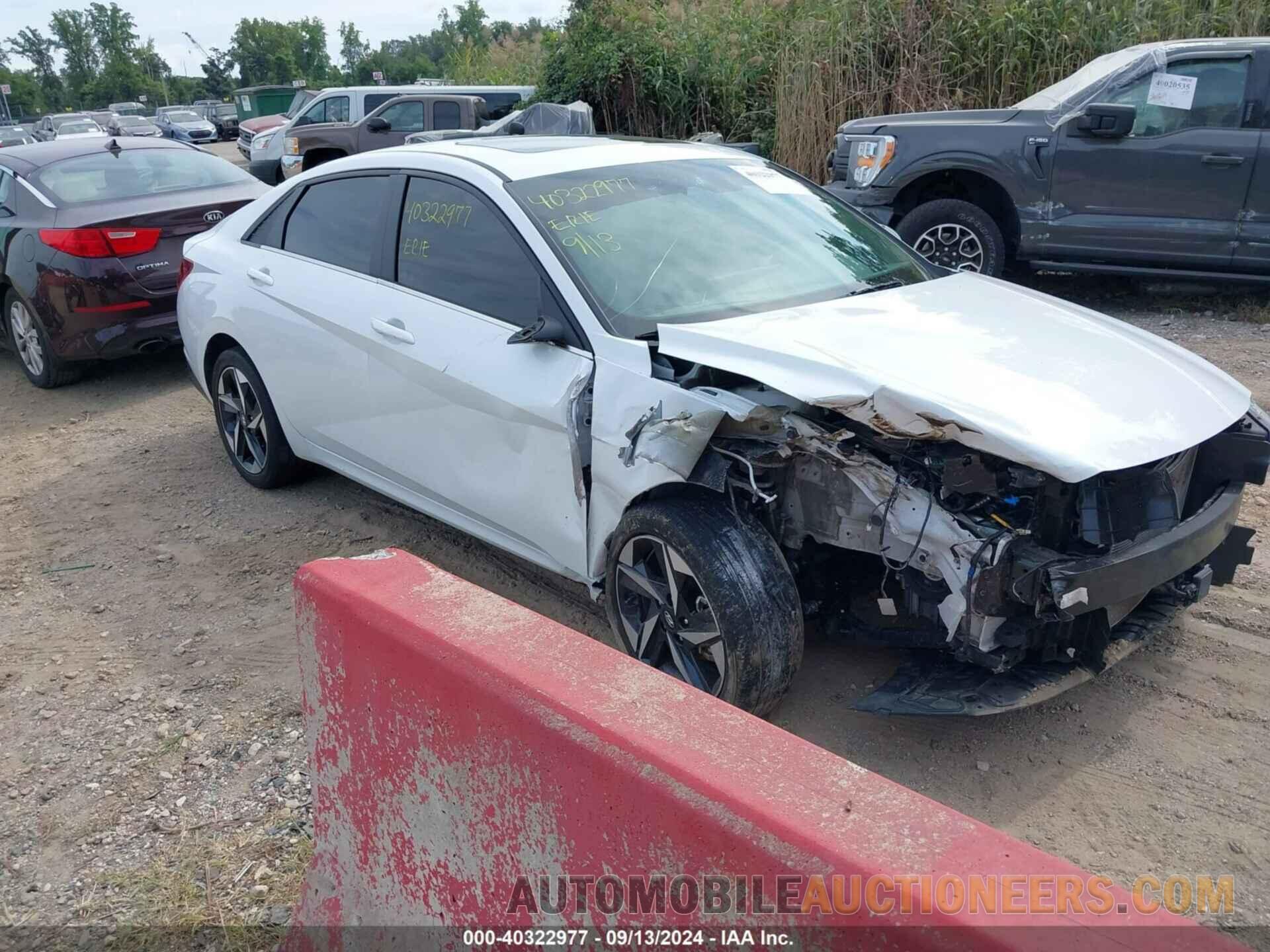 5NPLN4AG6NH082019 HYUNDAI ELANTRA 2022