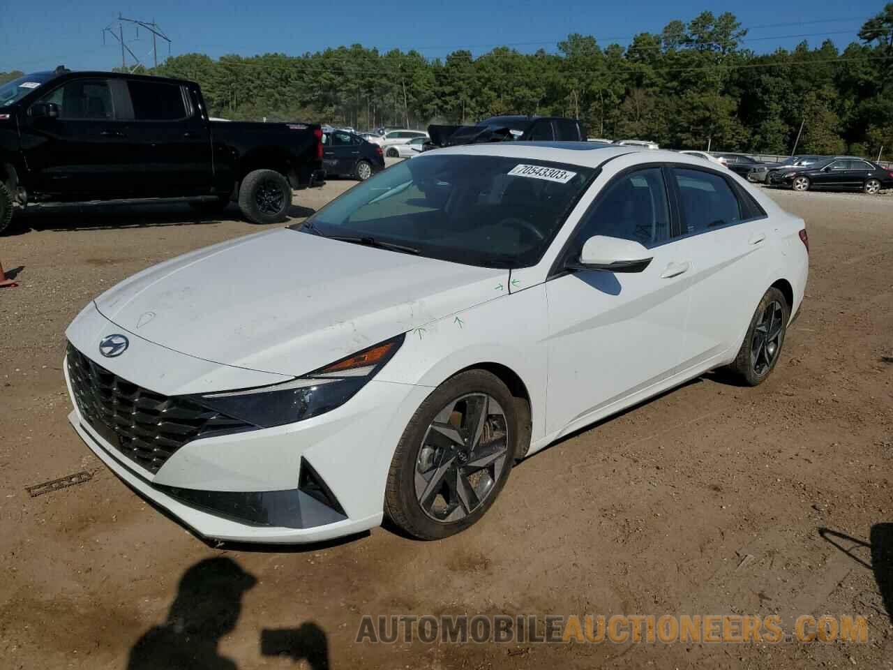 5NPLN4AG7MH002581 HYUNDAI ELANTRA 2021