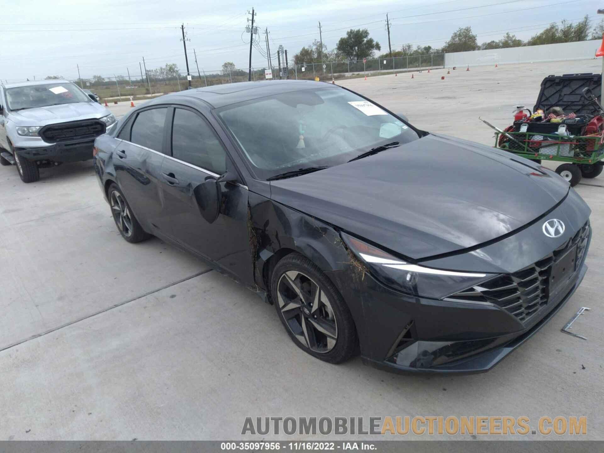 5NPLN4AG7MH009806 HYUNDAI ELANTRA 2021