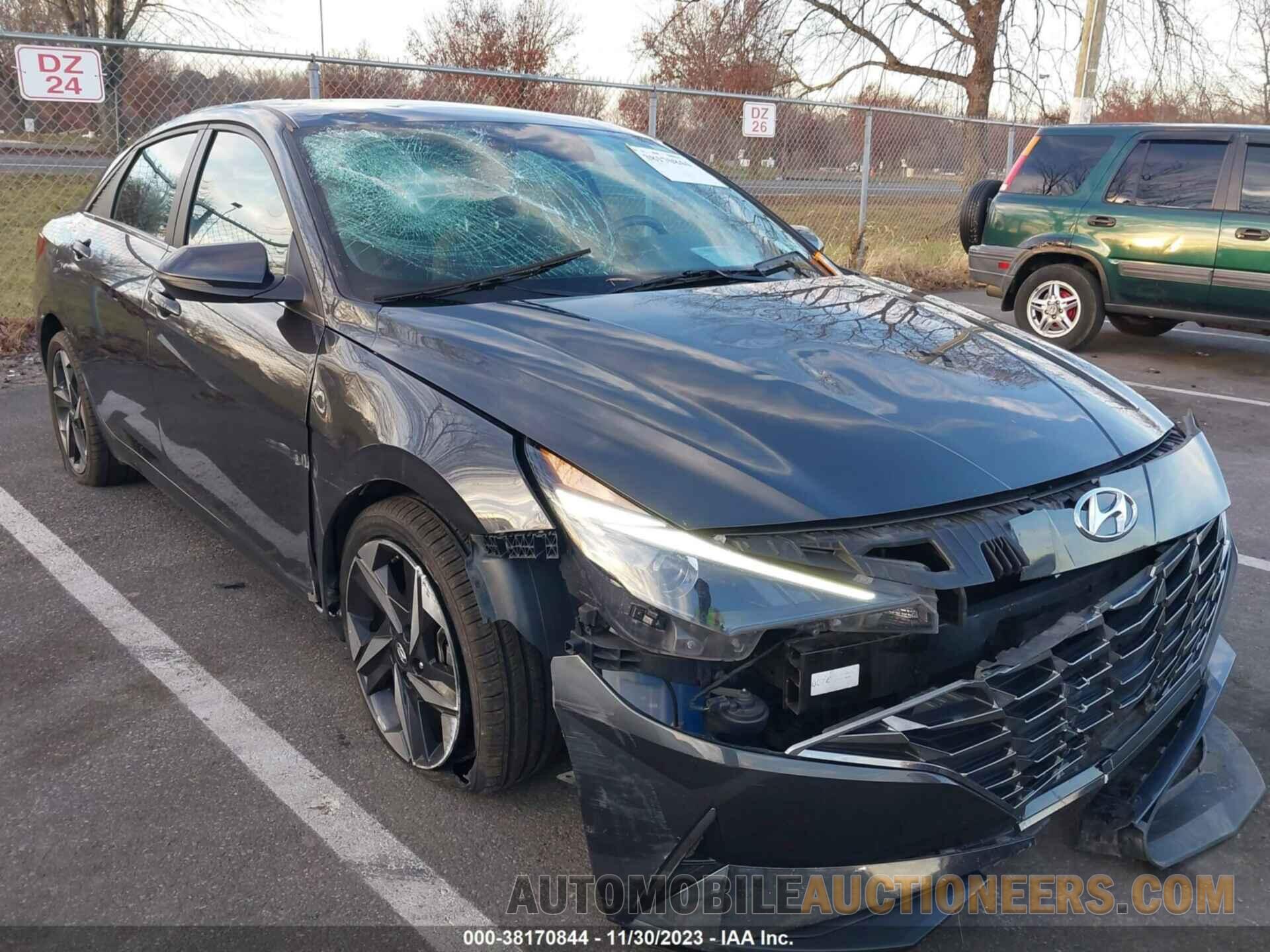 5NPLN4AG7MH026038 HYUNDAI ELANTRA 2021