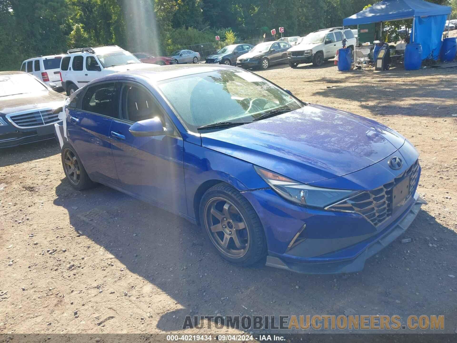 5NPLN4AG7MH043356 HYUNDAI ELANTRA 2021