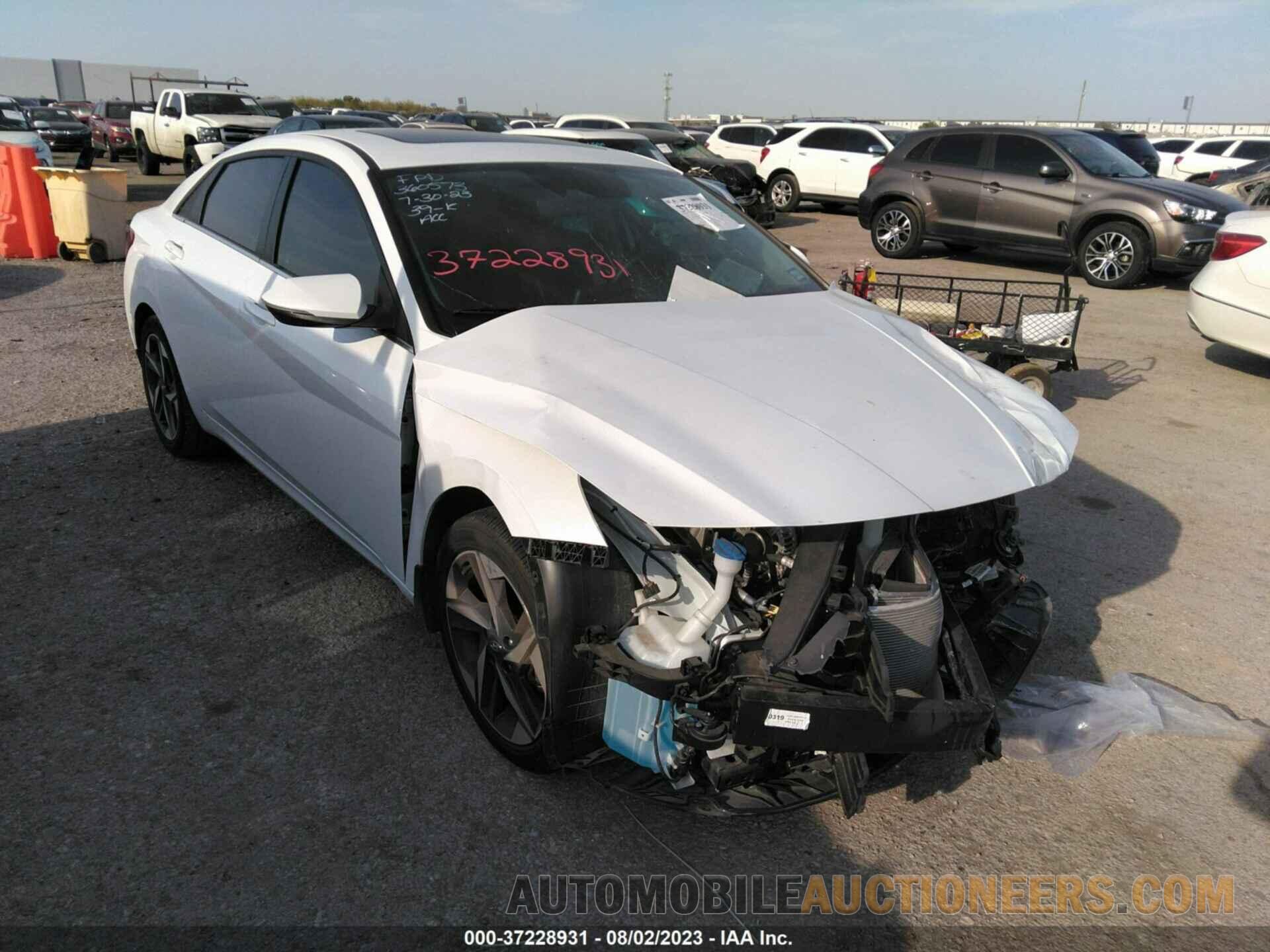 5NPLN4AG8NH082989 HYUNDAI ELANTRA 2022