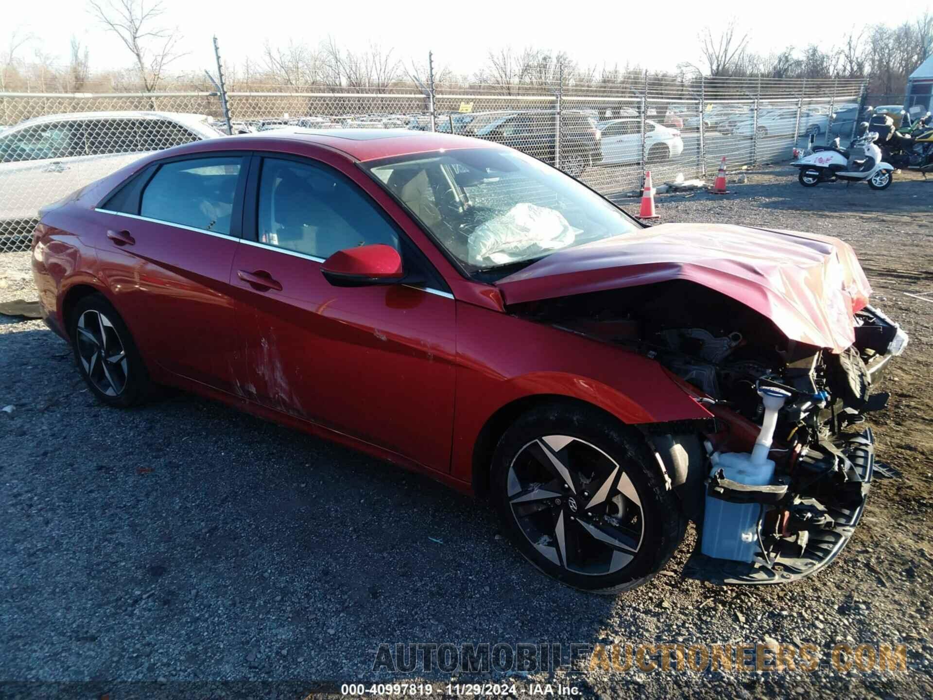 5NPLN4AGXMH010447 HYUNDAI ELANTRA 2021