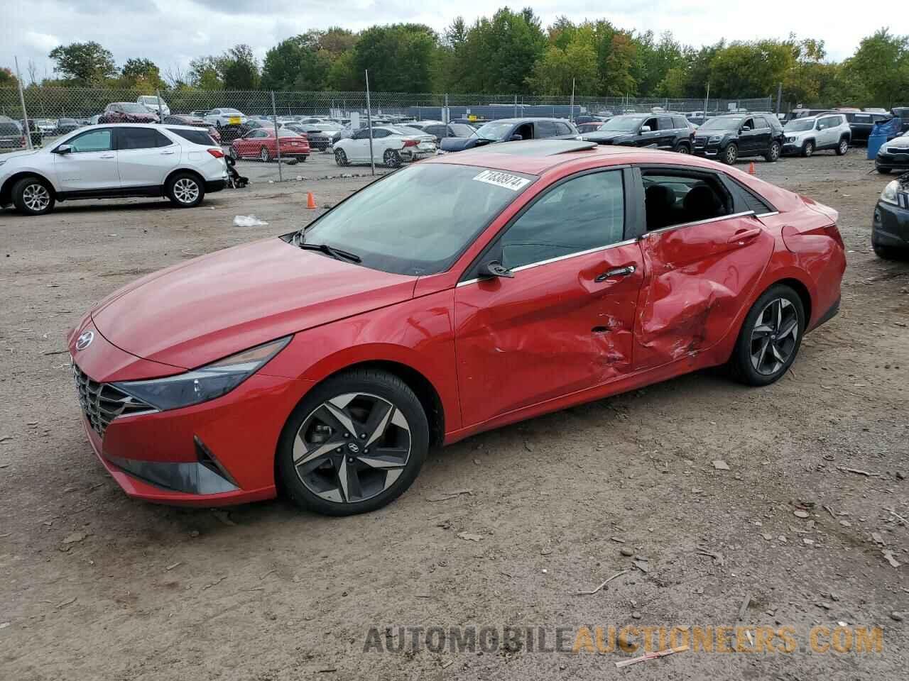 5NPLN4AGXMH036983 HYUNDAI ELANTRA 2021