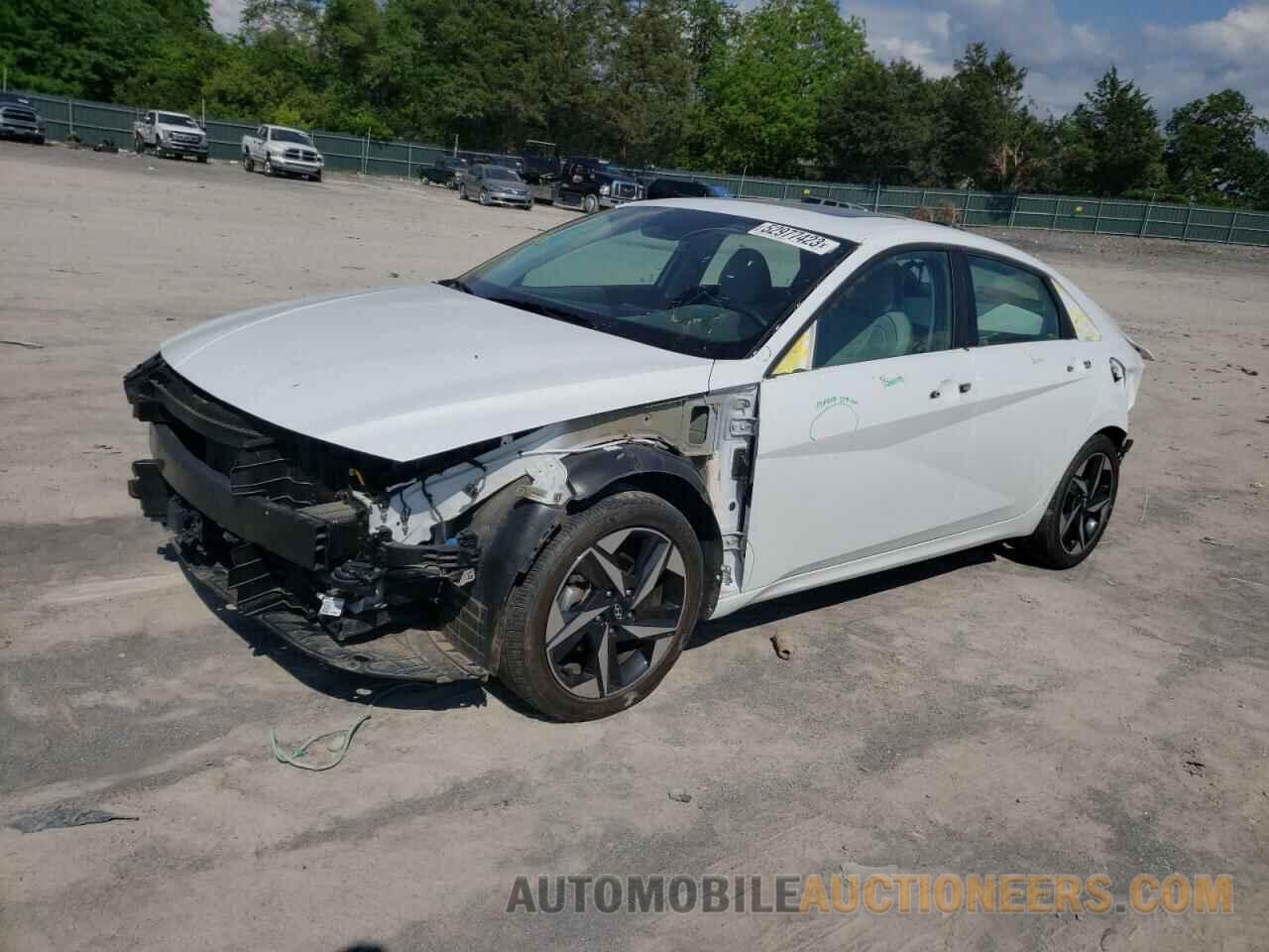 5NPLP4AG0MH002318 HYUNDAI ELANTRA 2021