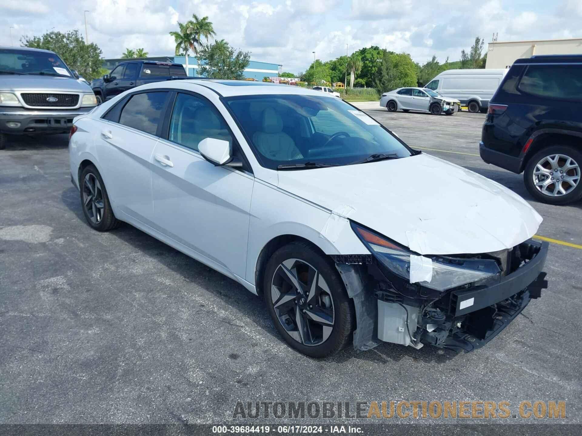 5NPLP4AG0MH011732 HYUNDAI ELANTRA 2021