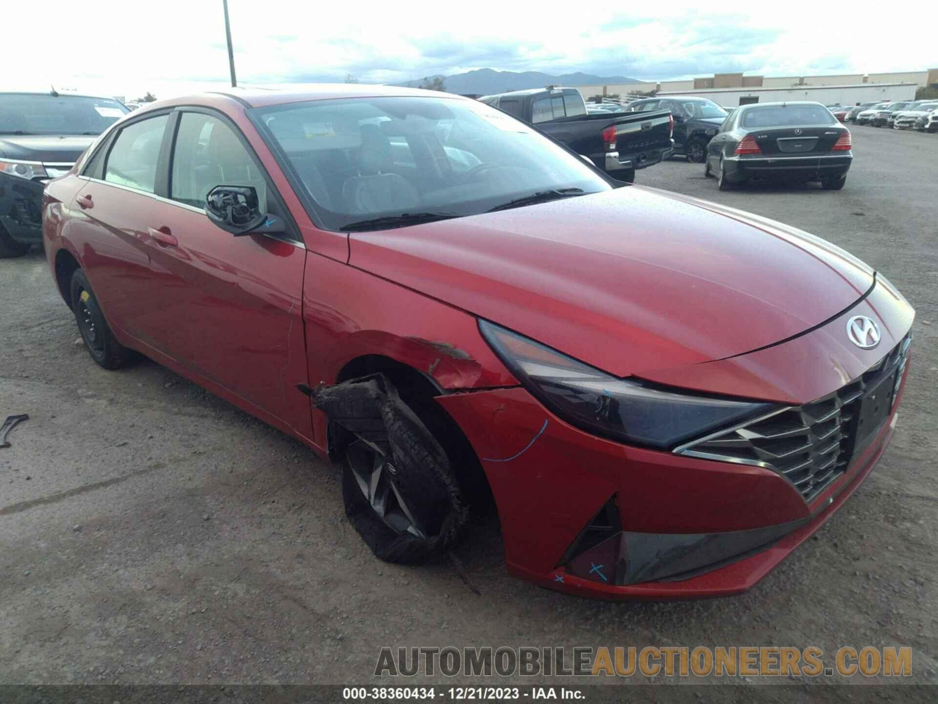 5NPLP4AG3MH037063 HYUNDAI ELANTRA 2021